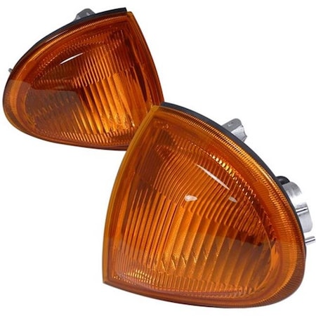 Overtime Corner Light for 93 to 97 Honda Del Sol; Amber - 10 x 10 x 12 in. OV126188